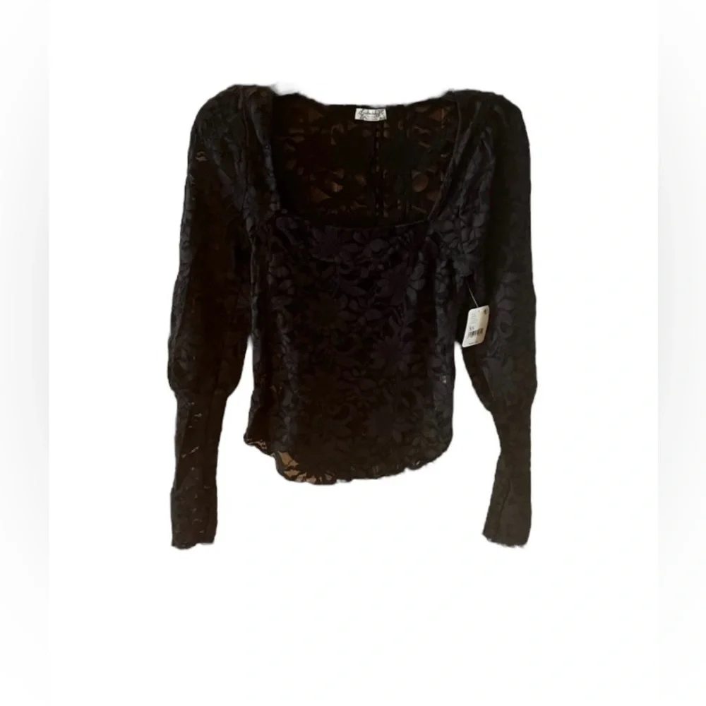 NWT Free People Long Distance Layering Top